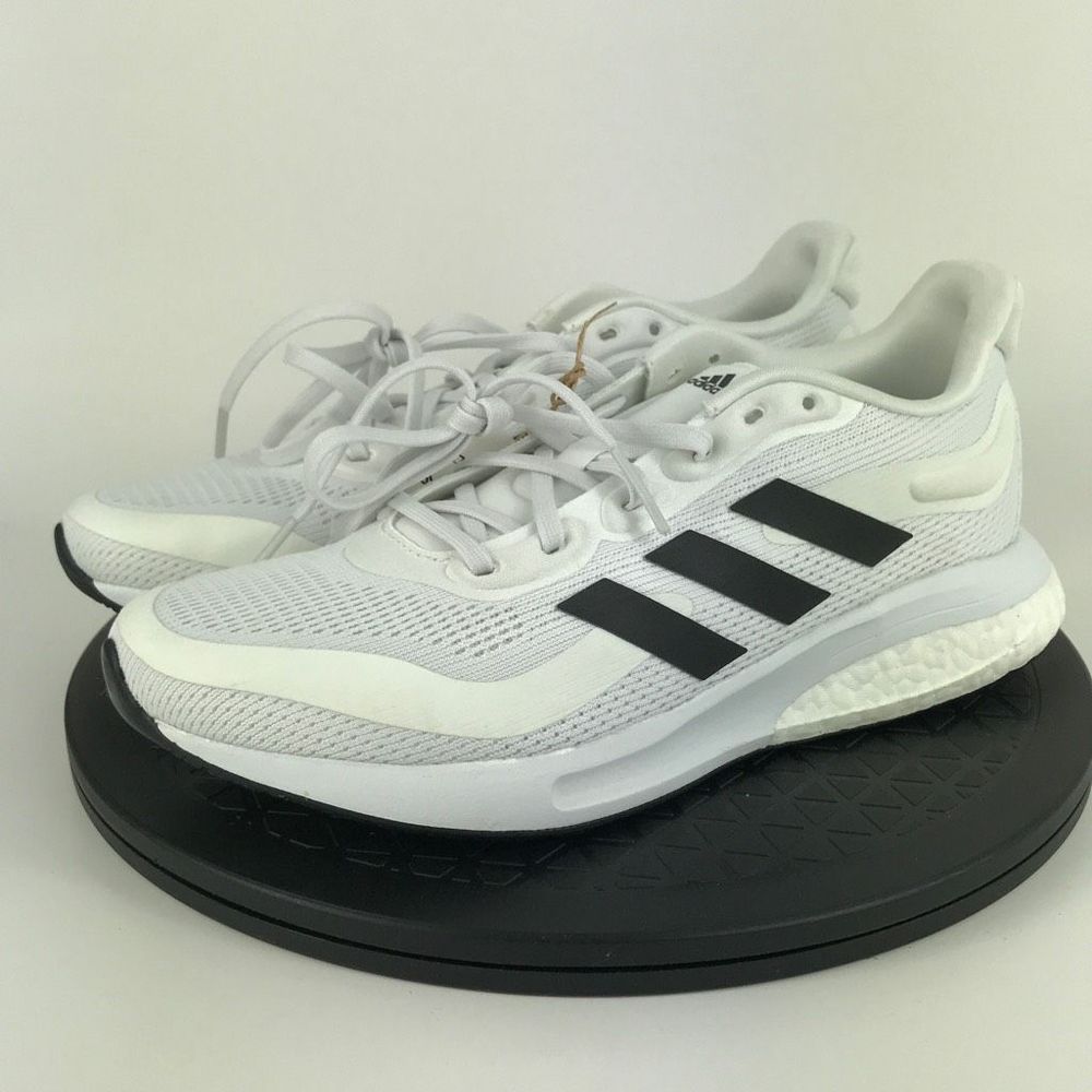 Adidas Supernova J White Athletic Running Shoes GZ4027 Men’s Size 7 - Picture 1 of 12